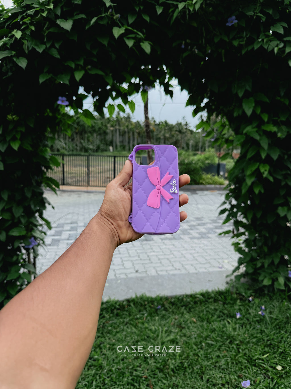 Barbie Bow Quilted Phone Case 🎀
