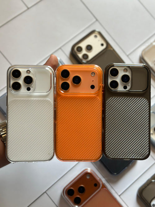 Carbon Fiber Camera Slide cover